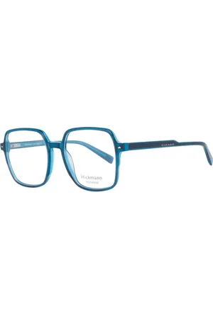 ANA HICKMANN Femme, Accessoires, Bleu, Taille: ONE Size Monture Optique Carrée Bleue pour Femmes
