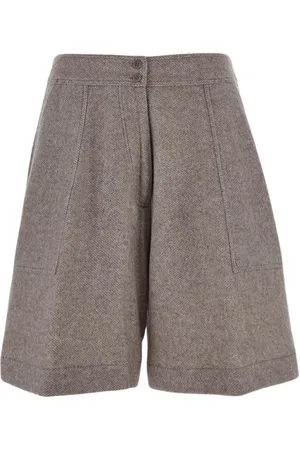 GENTRYPORTOFINO Femme, Shorts, , Taille: 40 FR Melange Virgin Wool Shorts