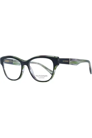 ANA HICKMANN Femme, Accessoires, Noir, Taille: ONE Size Monture Optique Papillon Noire avec Verres de Démonstration
