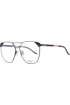 ANA HICKMANN Femme, Accessoires, Brun, Taille: ONE Size Monture Optique Aviateur en Métal Marron