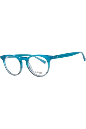 ANA HICKMANN Femme, Accessoires, Vert, Taille: ONE Size Montures Optiques Rondes en Acétate Vert