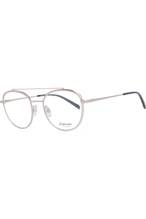 ANA HICKMANN Femme, Accessoires, Rose, Taille: ONE Size Monture Optique Aviateur Or Rose