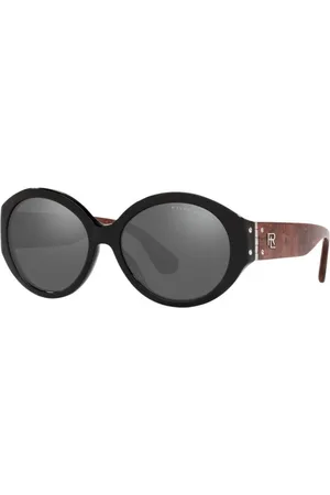 Ralph Lauren Femme, Accessoires, Brun, Taille: ONE Size Lunettes de soleil en acétate avec verres gris