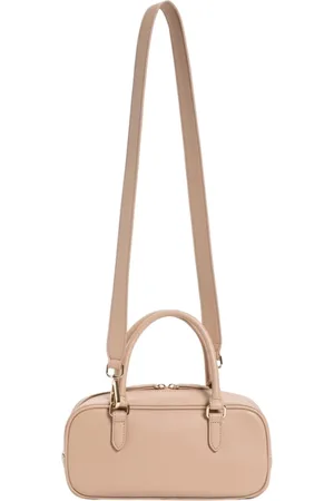 Twin-Set Femme, Sacs, Rose, Taille: ONE Size Sac à bandoulière élégant avec logo imprimé