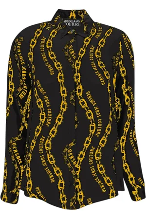 VERSACE Femme, Blouses et Chemises, Noir, Taille: 38 FR Chemises