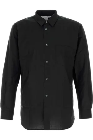 Comme des Garçons Homme, Chemises, Noir, Taille: L Chemise en laine noire