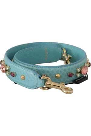 Dolce & Gabbana Femme, Pre-owned, Bleu, Taille: ONE Size Pre-owned Tissu ceintures