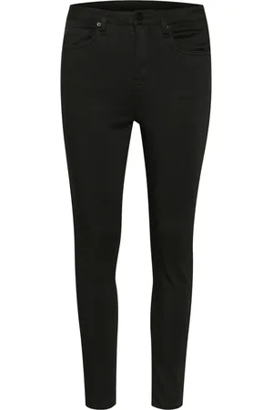 Kaffe Femme, Jeans, Noir, Taille: 48 FR Jean Noir Slim Taille Haute