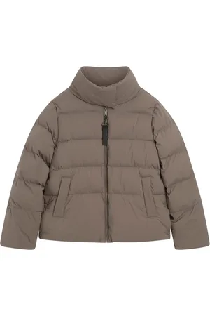 Cinque Femme, Vestes, Brun, Taille: 38 FR Doudoune matelassée pour temps venteux