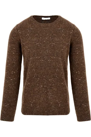 FILIPPO DE LAURENTIIS Homme, Pulls, Brun, Taille: L Pull Marron Modèle B25114