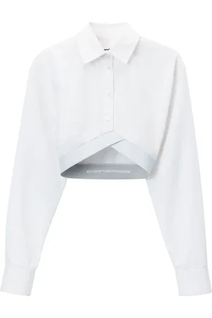 Alexander Wang Femme, Blouses et Chemises, Blanc, Taille: 34 FR Chemise Blanche pour Homme