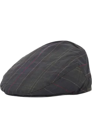 Barbour Homme, Accessoires, Gris, Taille: M Bonnet Tartan Hiver