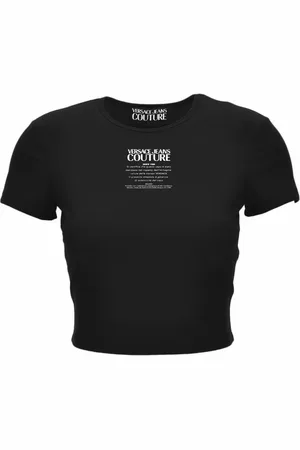 VERSACE Femme, Tops, Noir, Taille: 34 FR T-shirts et Polos
