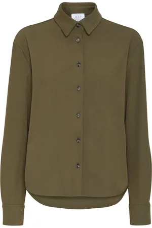 MVP Wardrobe Femme, Blouses et Chemises, Vert, Taille: 36 FR Trigger Shirt