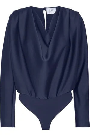MVP Wardrobe Femme, Tops, Bleu, Taille: 38 FR Sophie Body