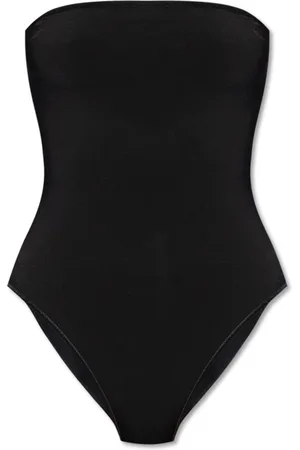 Alaïa Femme, Tops, Noir, Taille: 38 FR Body épaules dénudées