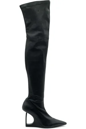 vic matiè Femme, Chaussures, Noir, Taille: 39 1/2 EU Cuissardes 