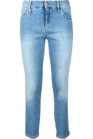 Cycle Femme, Jeans, Bleu, Taille: W27 Jean Stretch en Denim