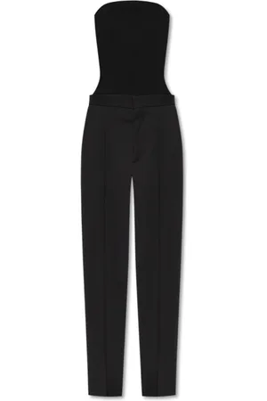 Alaïa Femme, Combinaisons et Ensembles, Noir, Taille: 38 FR Combinaison avec épaules dénudées