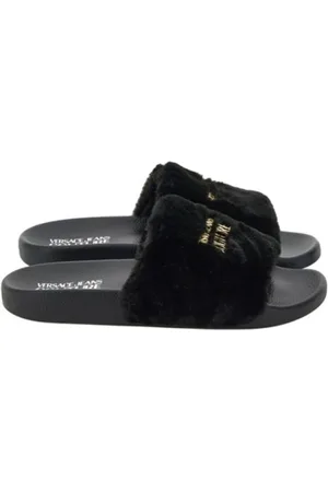 VERSACE Femme, Chaussures, Noir, Taille: 36 EU Sandales
