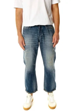Denham Homme, Jeans, Bleu, Taille: W33 L34 Jean taille mi-haute coupe relax