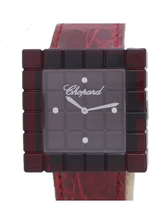Chopard Femme, Pre-owned, Rouge, Taille: ONE Size Pre-owned Plastique montres