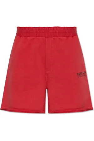 Helmut Lang Homme, Shorts, Rouge, Taille: S Shorts imprimés