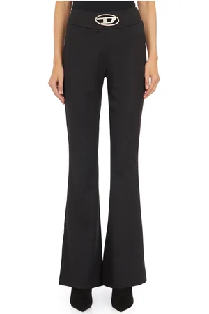 Diesel Femme, Pantalons, Noir, Taille: 34 FR Pantalon en Laine Perseus