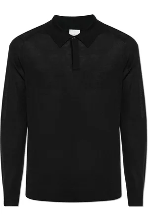 Paul Smith Homme, Tops, Noir, Taille: S Pull Polo en Laine