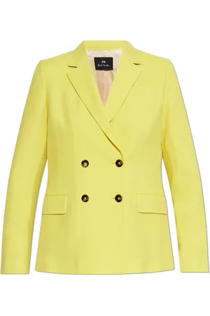 Paul Smith Femme, Vestes, Jaune, Taille: 34 FR Blazer Croisé