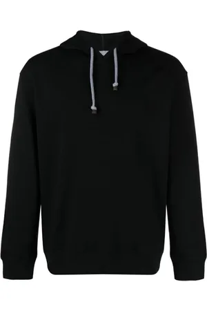 Brunello Cucinelli Homme, Sweatshirts et sweats à capuche, Noir, Taille: S Pull Noir Style Travelwear