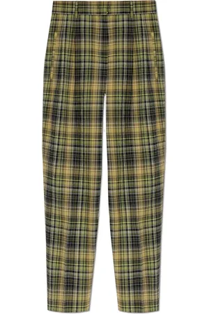 Paul Smith Femme, Pantalons, Vert, Taille: 36 FR Pantalon à Carreaux
