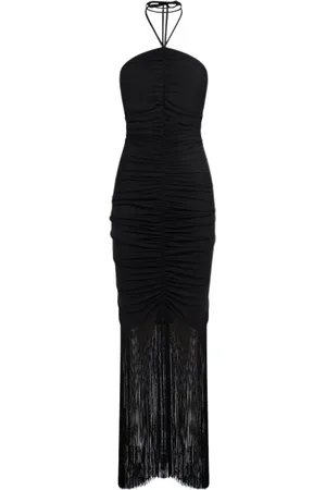 Andamane Femme, Robes, Noir, Taille: 38 FR Robe Élégante Noire