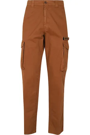 Aspesi Homme, Pantalons, Brun, Taille: S Pantalon Cargo en Coton Lavé