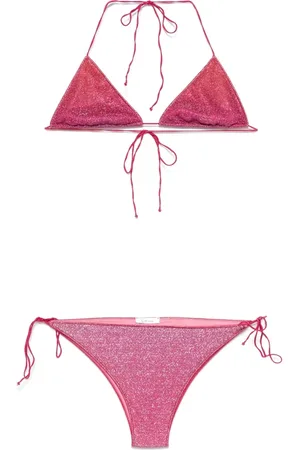 Oseree Femme, Maillots de bain, Rose, Taille: 42 FR Sunset Lumiere Shade Two Piece