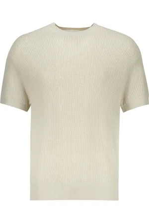 Neil Barrett Homme, Tops, , Taille: XL T-shirt en Tricot Côtelé