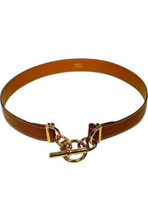 Hermès Femme, Pre-owned, Brun, Taille: ONE Size Pre-owned Cuir ceintures