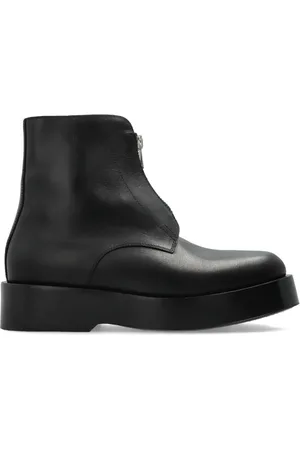 Bottega Veneta Homme, Chaussures, Noir, Taille: 41 EU Bottes en cuir Torino