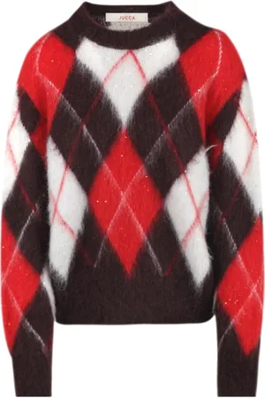 Jucca Femme, Pulls, Multicolore, Taille: 42 FR Haut Tricot Élégant