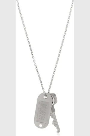 Maison Margiela Femme, Accessoires, Gris, Taille: ONE Size Collier avec Pendentif