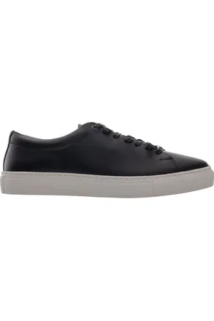 Ambitious Homme, Chaussures, Noir, Taille: 44 EU Baskets en Cuir Minimaliste