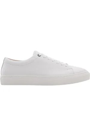Ambitious Homme, Chaussures, Blanc, Taille: 41 EU Baskets en Cuir Minimalistes