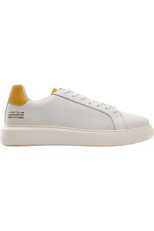Ambitious Homme, Chaussures, Blanc, Taille: 42 EU Eclipse Baskets Perforée