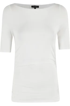RAG&BONE Femme, Tops, Blanc, Taille: 36 FR Haut Luca Plissé