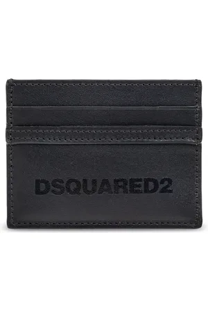 Dsquared2 Homme, Accessoires, Noir, Taille: ONE Size Porte-cartes en cuir