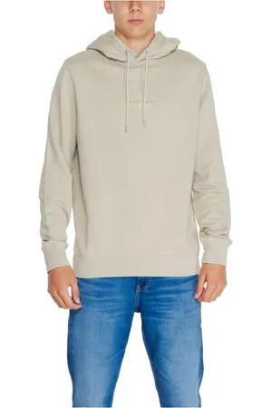 Calvin Klein Homme, Sweatshirts et sweats à capuche, , Taille: L Pull en coton régénéré