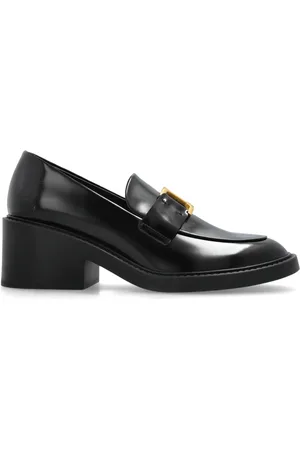 Chloé Femme, Chaussures, Noir, Taille: 40 EU Mocassins à talons Marcie