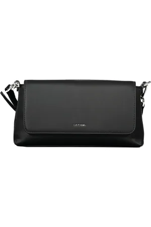Calvin Klein Femme, Sacs, Noir, Taille: ONE Size Sac à Bandoulière Noir avec Sangle Réglable