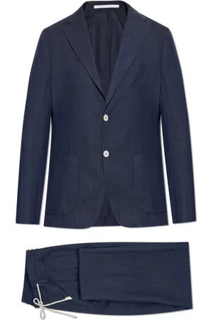ELEVENTY Homme, Costumes, Bleu, Taille: L Costume en laine