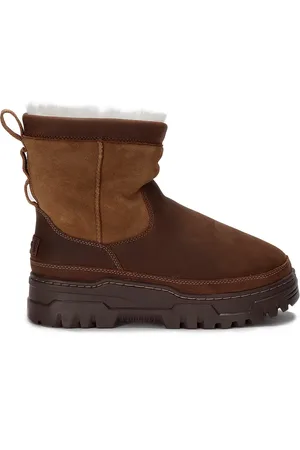 UGG Homme, Chaussures, Brun, Taille: 41 EU Bottes Imperméables Doublées en Peau de Mouton